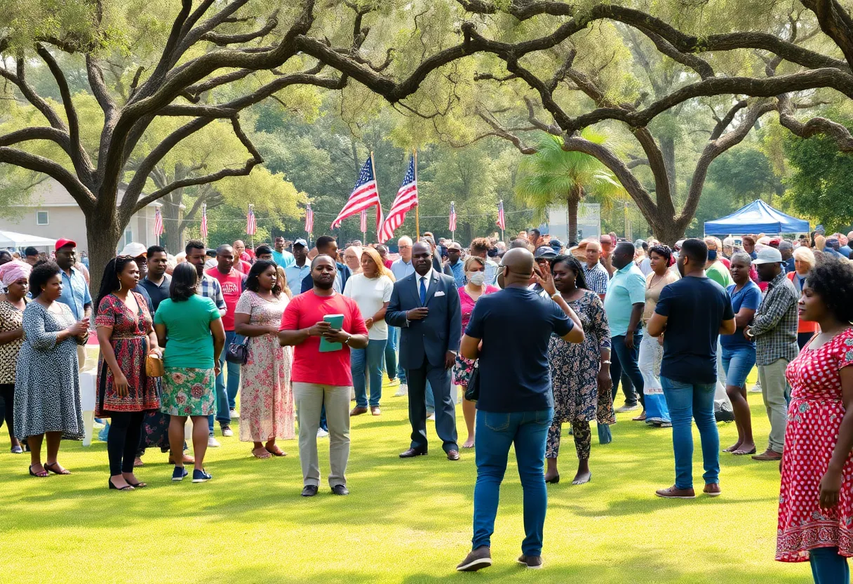 Community celebration for Emancipation Day in Jacksonville