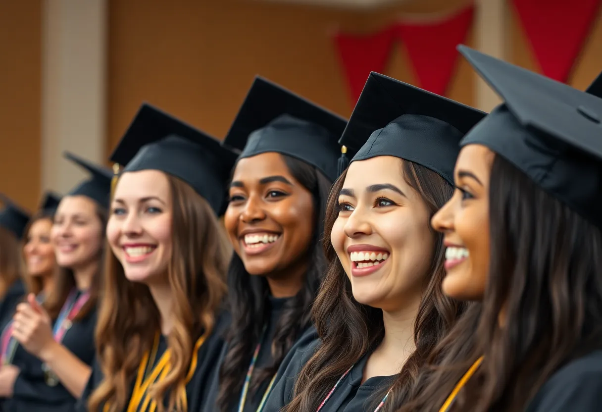 Celebration at the Pace Center for Girls graduation ceremony