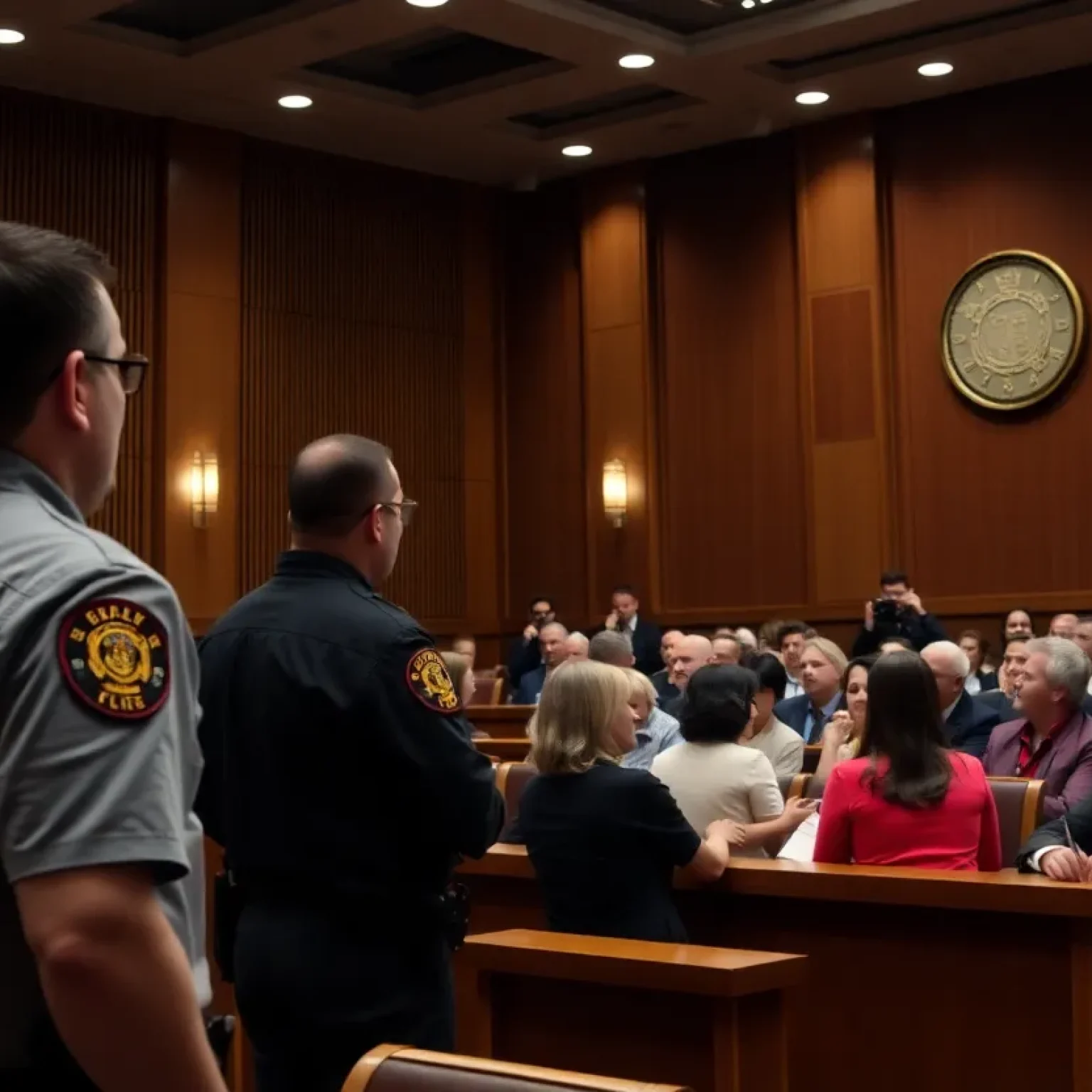 Tense atmosphere during a Jacksonville City Council meeting