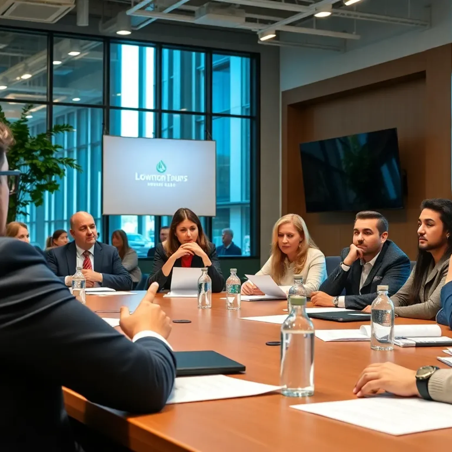 Image of Jacksonville City Council members in a meeting.