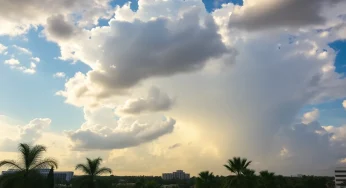 Jacksonville Begins Warm and Humid Days with Thunderstorm Chance