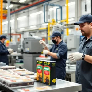 Modern production facility in Jacksonville with smokeless products