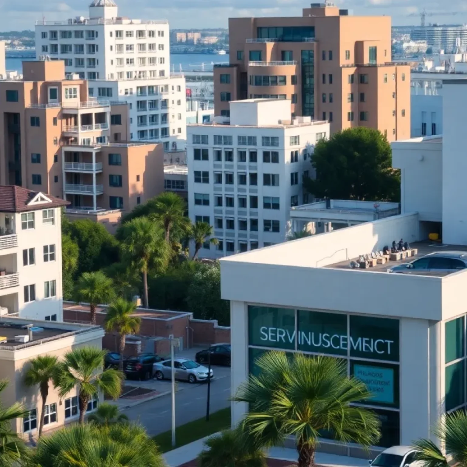 Property management office in Jacksonville, Florida