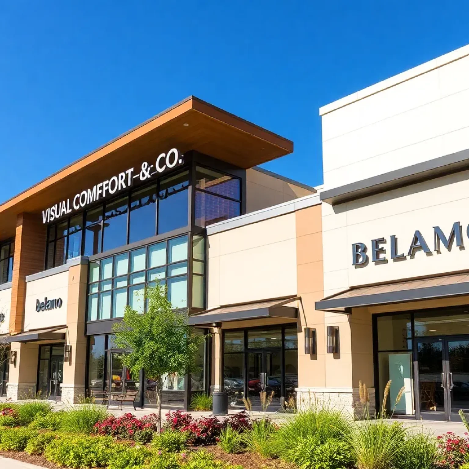 Modern shopping center at Town Center II in Jacksonville