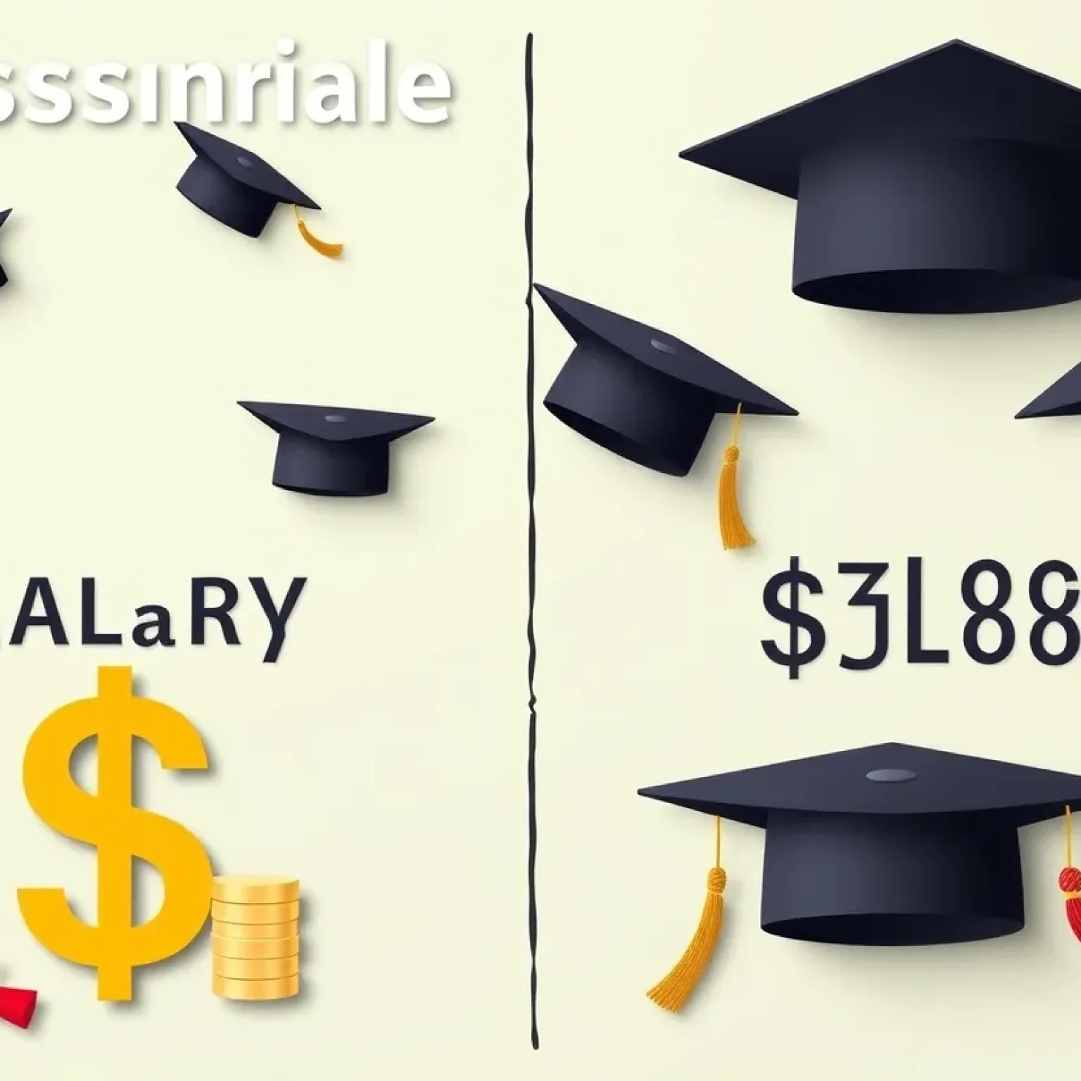 Graphical representation of salary and tuition trends for graduates in Jacksonville.