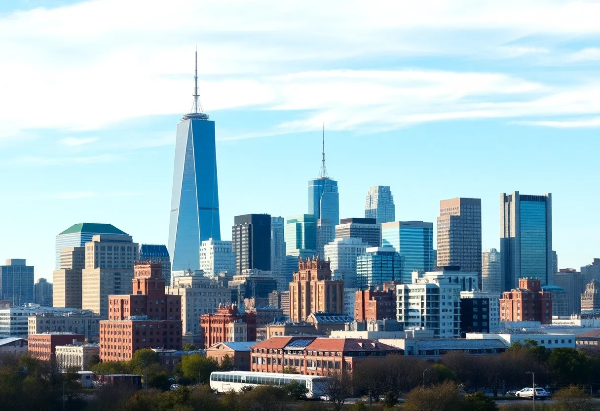 Skyline of Jacksonville representing urban planning