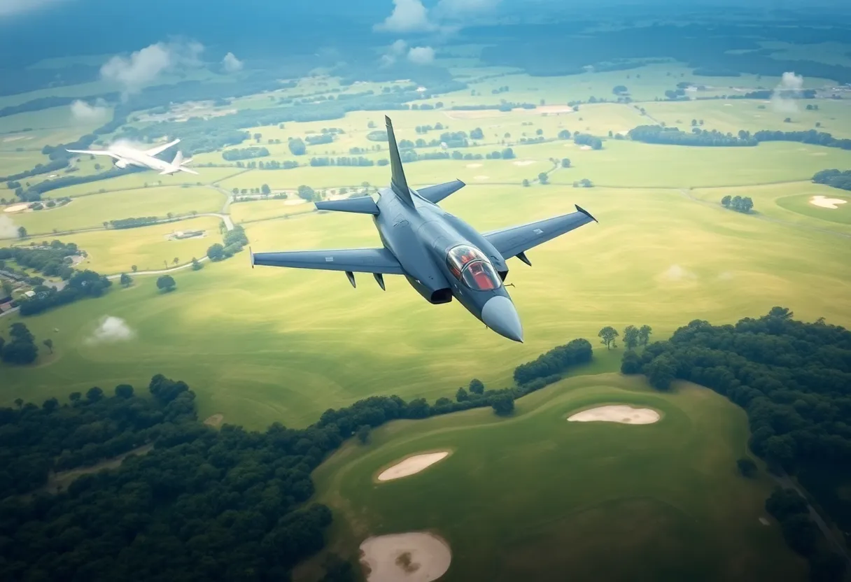 Military Jet Interception