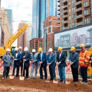 Groundbreaking ceremony at Pearl Square development in Jacksonville
