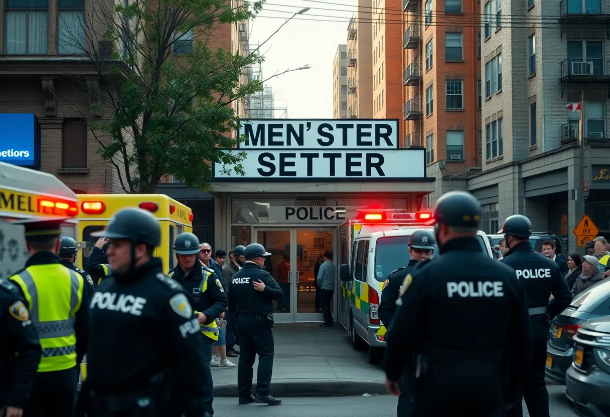 Salem Men's Shelter Incident