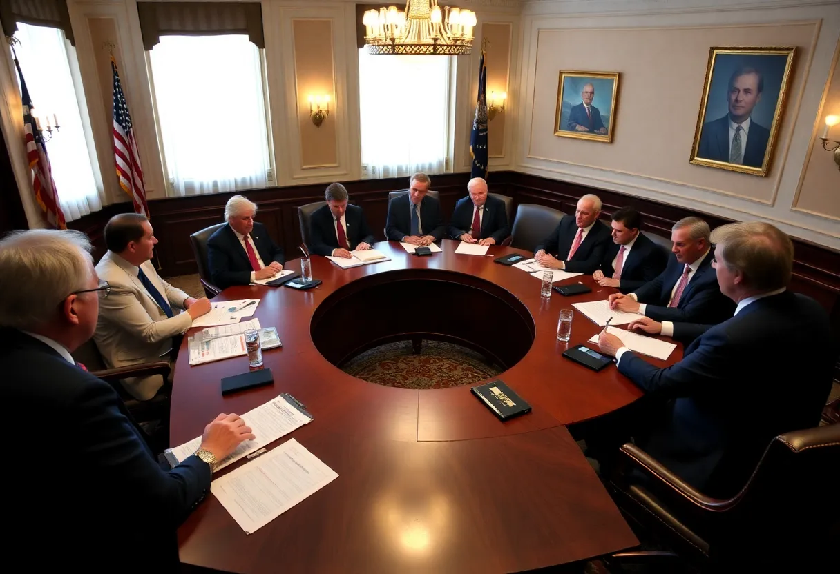 Senate Republicans Discuss Medicare and Tax Reforms
