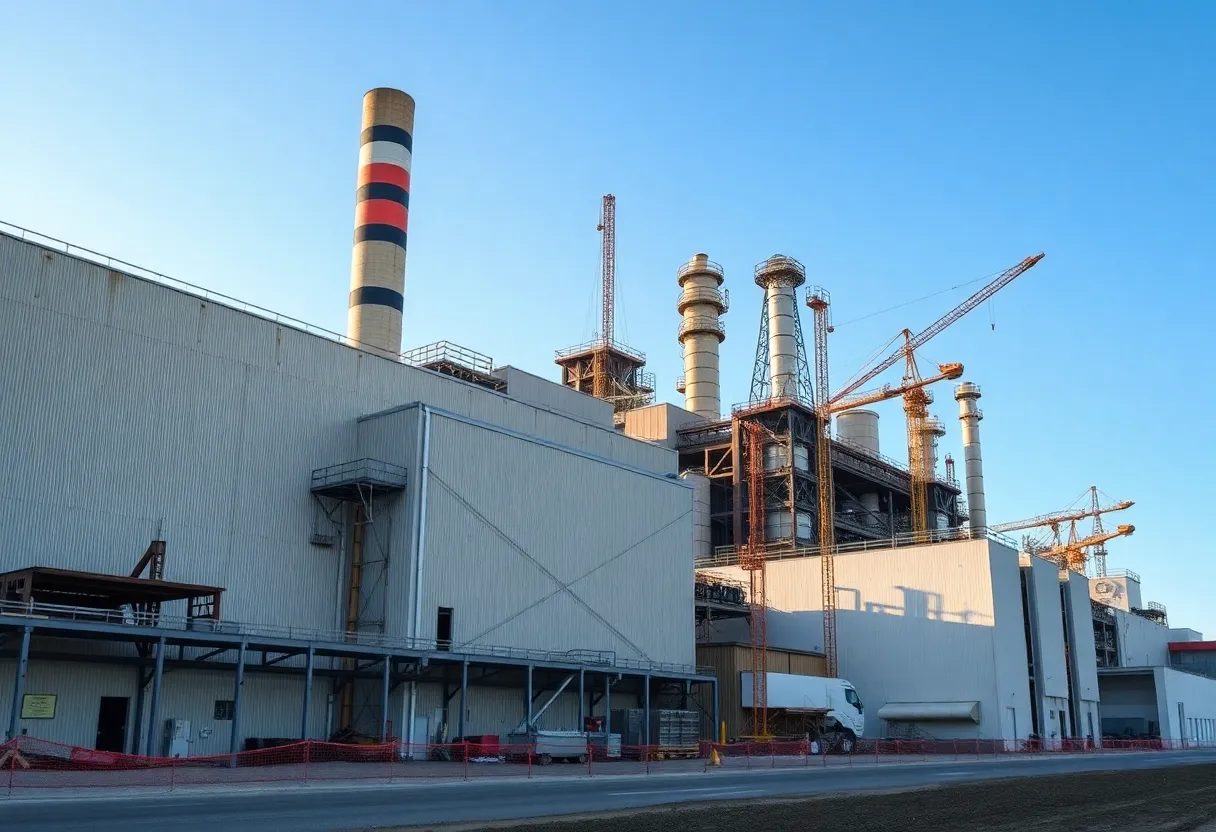 Renovation of the former Anchor Glass plant in Jacksonville