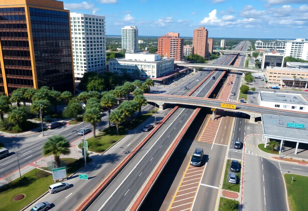 Cityscape of Jacksonville highlighting infrastructure enhancements