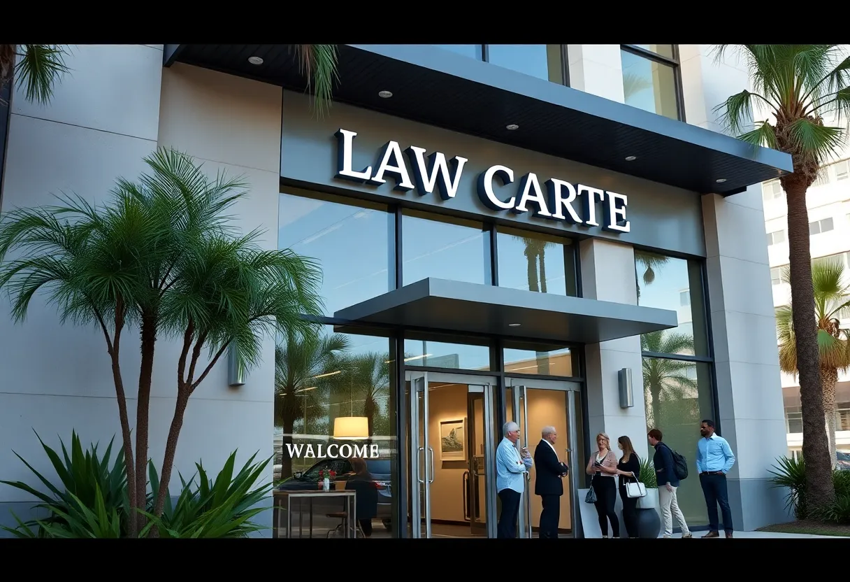 Exterior view of the new Gordon Rees Scully Mansukhani office in Jacksonville, Florida