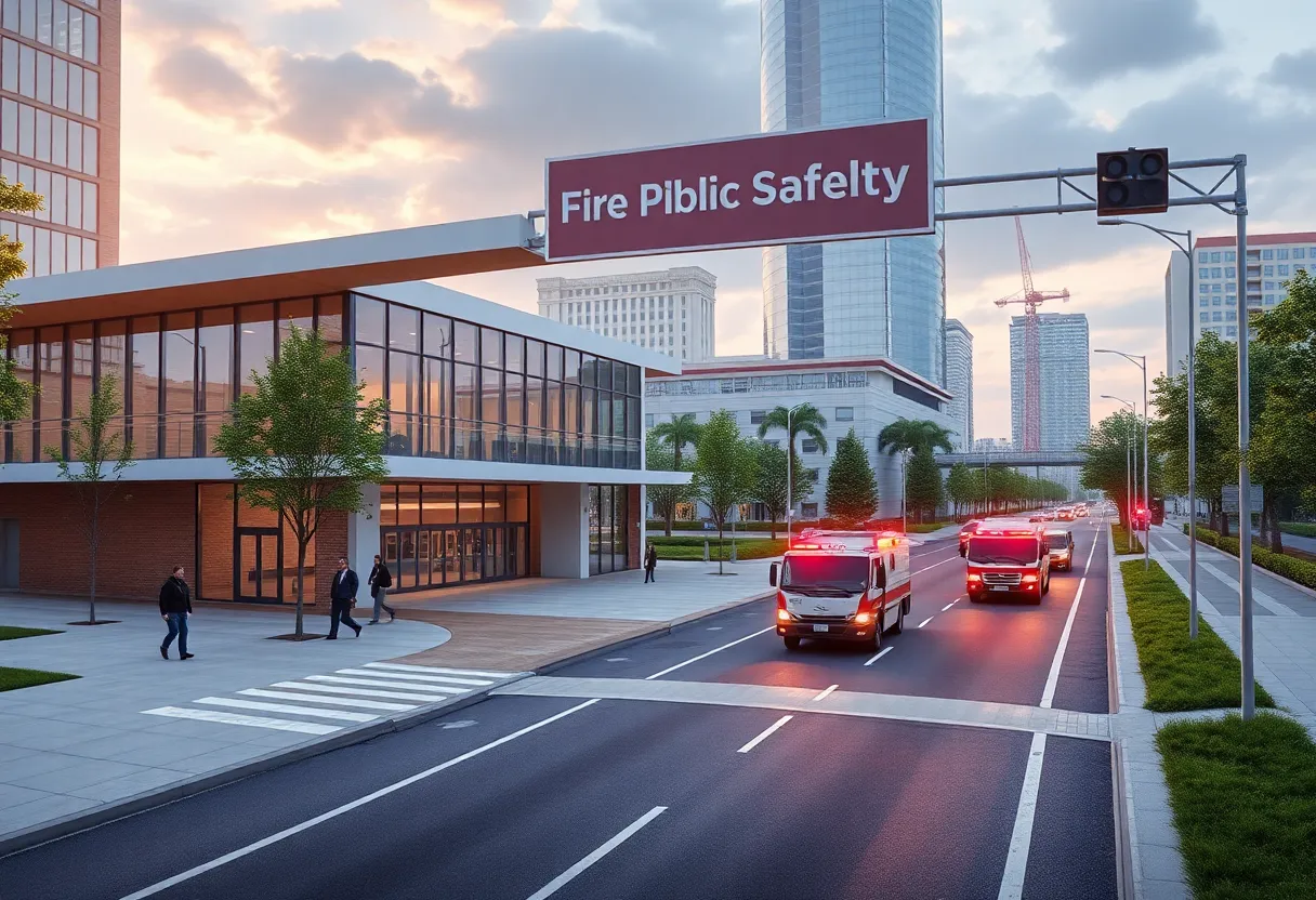 Conceptual image of Jacksonville's public safety improvements