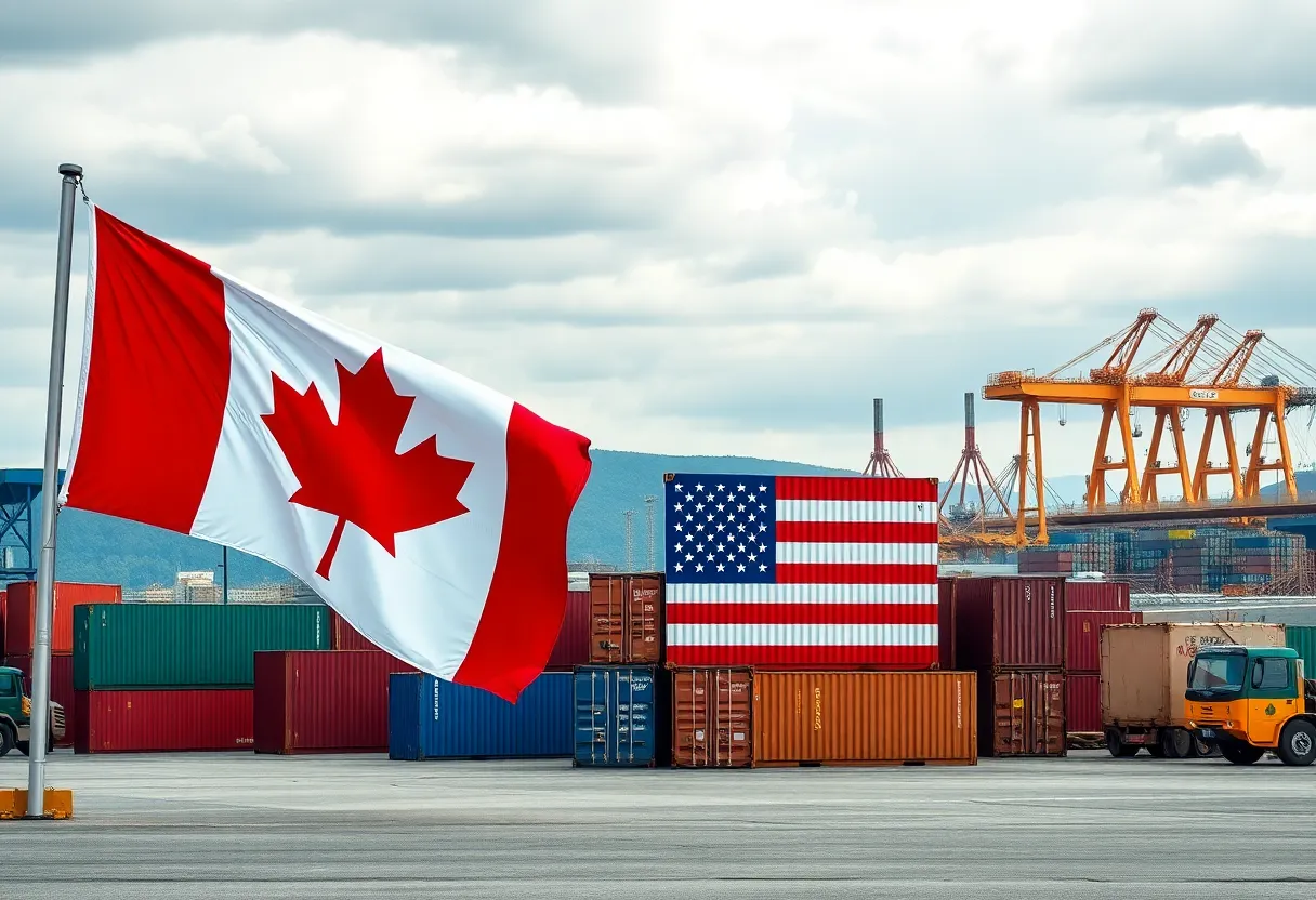 Canada U.S. Trade Tension