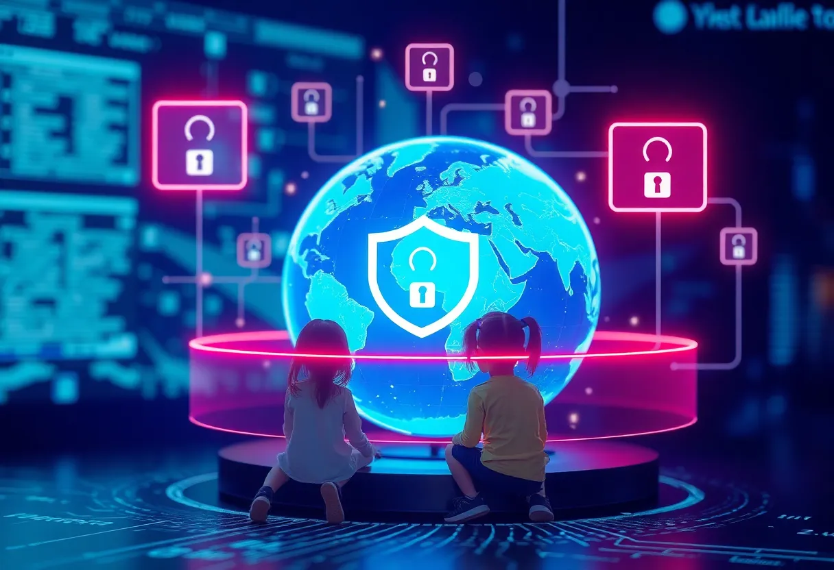 Symbolic representation of child safety online