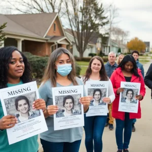 Residents of Jacksonville engaged in a search for a missing elderly man.