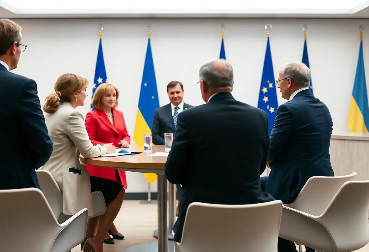 Diplomatic Discussions for Ukraine's Security