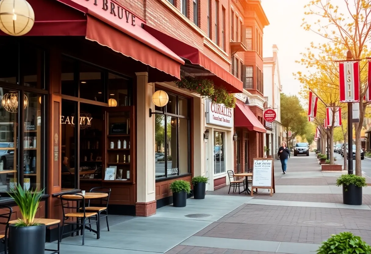 Restaurants and salons in Downtown Jacksonville