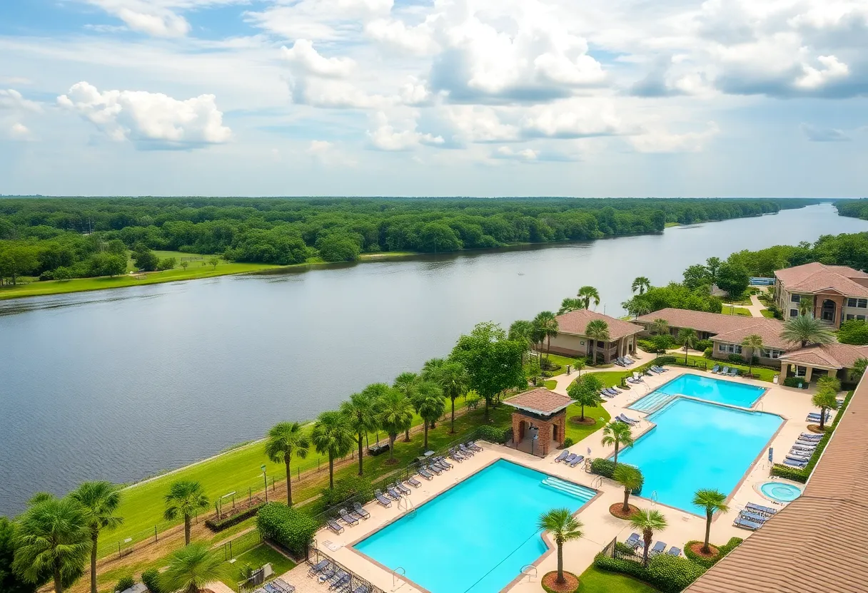 Edenfield Shores Apartments by the St. Johns River