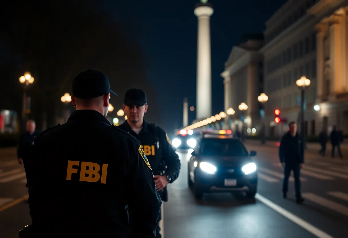 FBI Agents on Patrol in D.C.