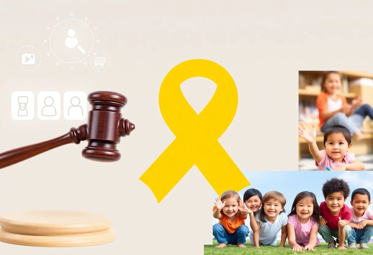 Illustration of child safety and protection laws in Florida