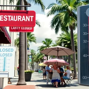 Florida Heat Advisory Affects Restaurants