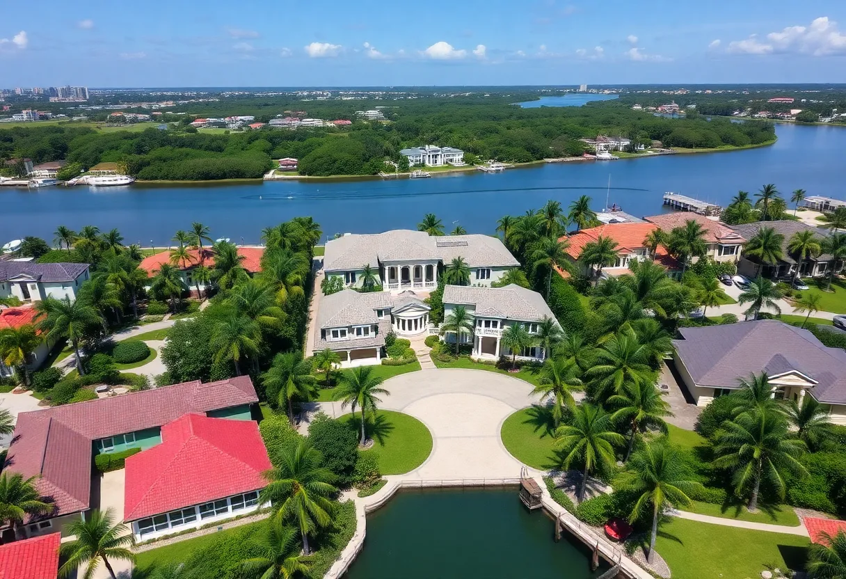 Gables Estates Aerial View