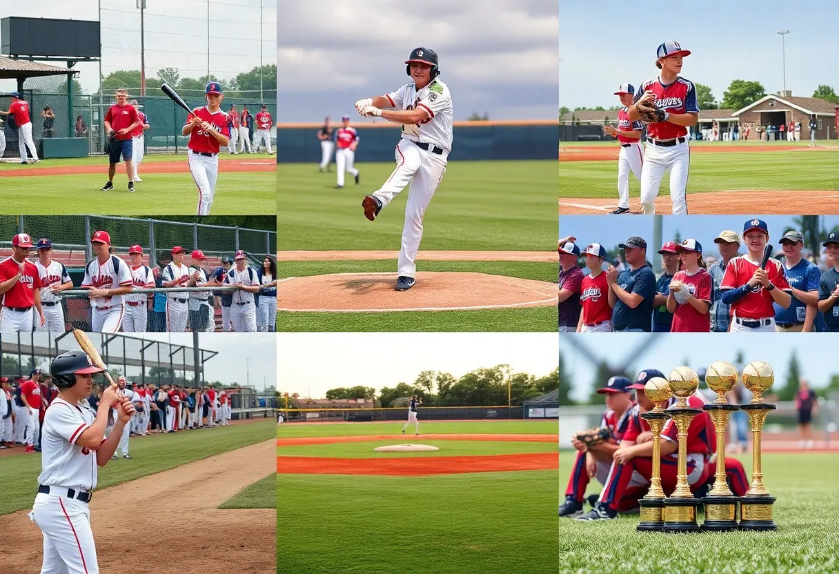 Young athletes celebrating high school baseball achievements in Jacksonville