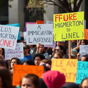 Protest for Immigration Rights