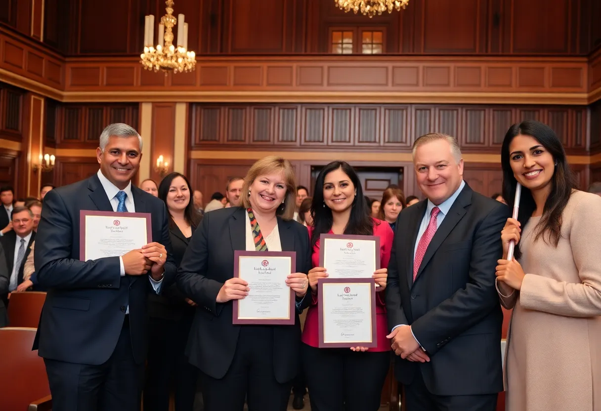 Members of Jacksonville ABOTA at the National Award Ceremony