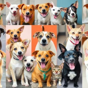 A variety of adoptable dogs and cats from Jacksonville animal shelters looking for loving homes.