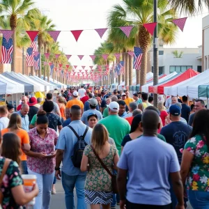 Celebration of community spirit at a local event in Jacksonville
