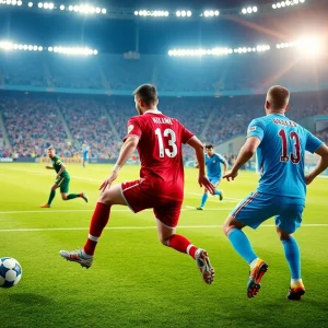 Scene from a soccer match between Jacksonville and Grand Canyon University.