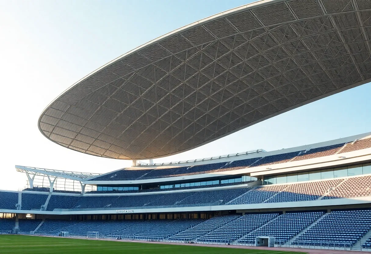 Rendering of Jacksonville's Stadium of the Future