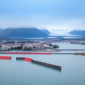 Juneau Flood Barriers in Action