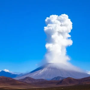 Volcanic Eruption in Kamchatka