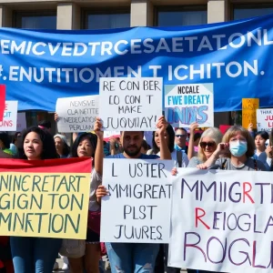 Governor Lamont Immigration Rally