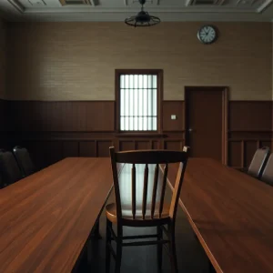 Prison Hearing Room