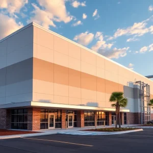 Modern meat processing plant in Jacksonville