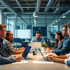 South Florida Startup Discussing Financial Strategies