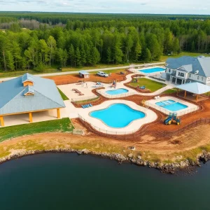 Construction of The Grove Recreational Complex in Jacksonville