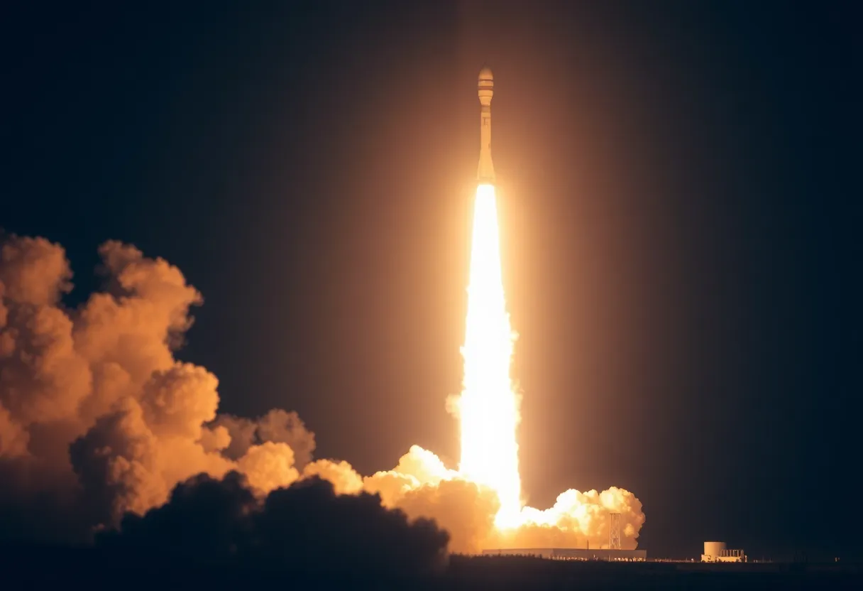 Vulcan rocket lifts off from Cape Canaveral Space Force Station
