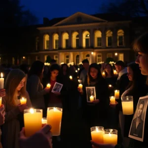 Candlelight Vigil for Charlie Kirk