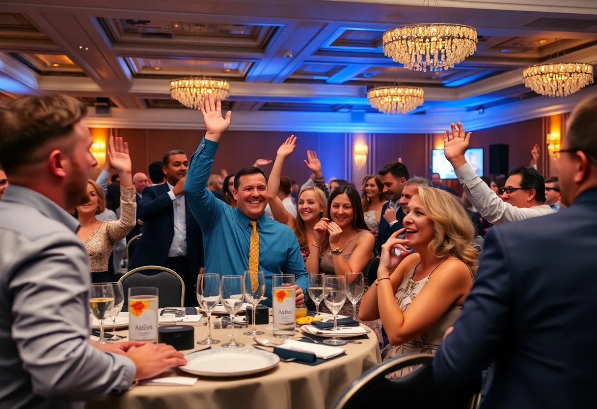 Celebration of Local Businesses at Awards Ceremony