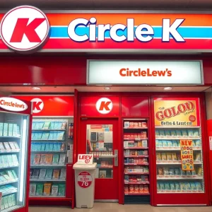 Circle K convenience store in Jacksonville selling lottery tickets