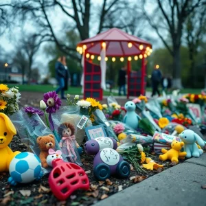 Memorial for a lost child in Jacksonville