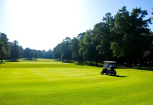 Deerwood Country Club in Jacksonville with golfers on course