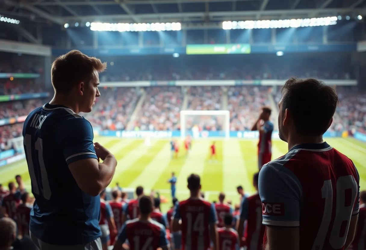 Florida Gators team during a football game showing intense emotions