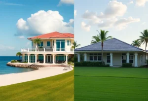 Contrasting Real Estate in Florida